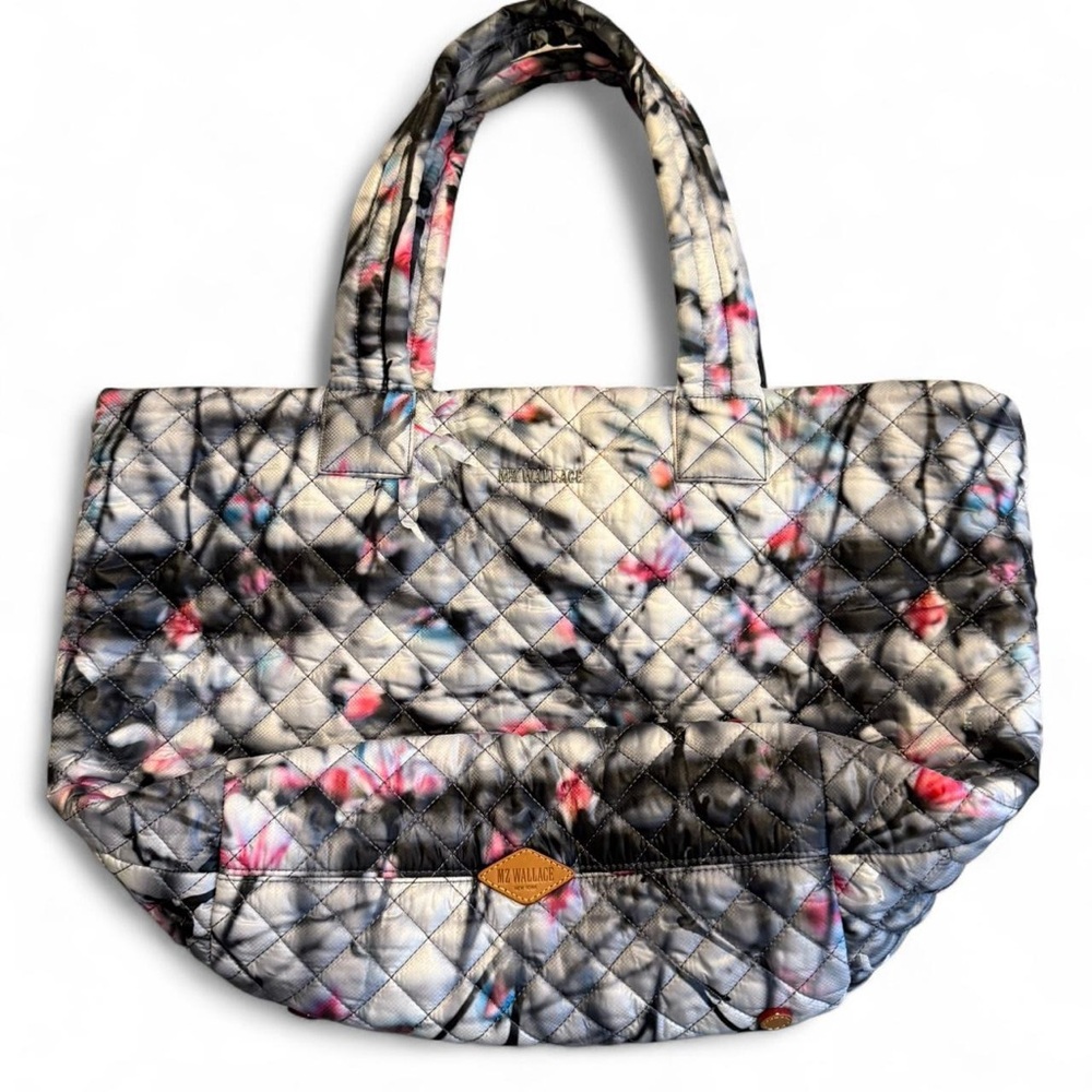 MZ Wallace Multicolor Quilted Tote